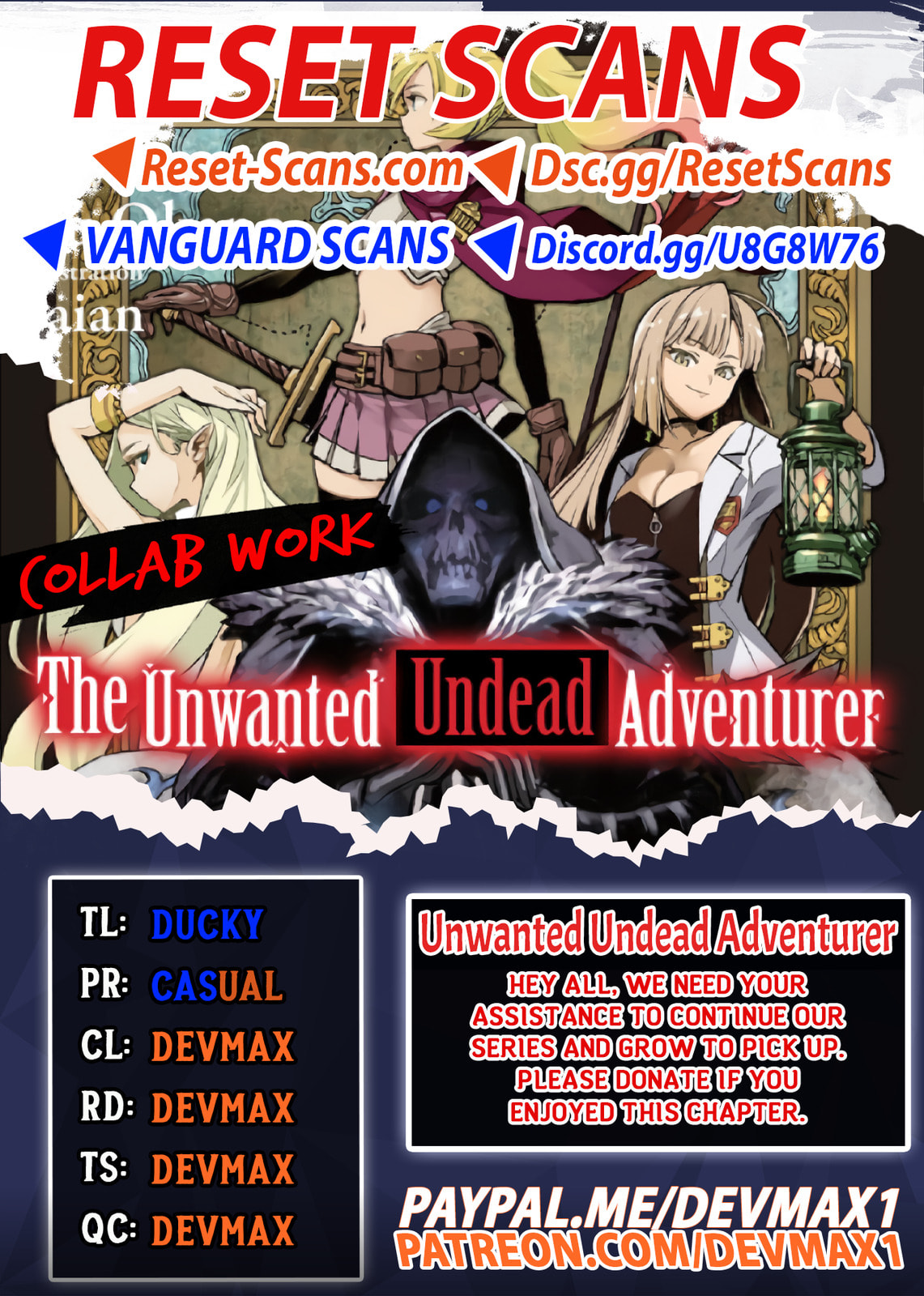 The Unwanted Undead Adventurer Chapter 44.2 page 1 - 