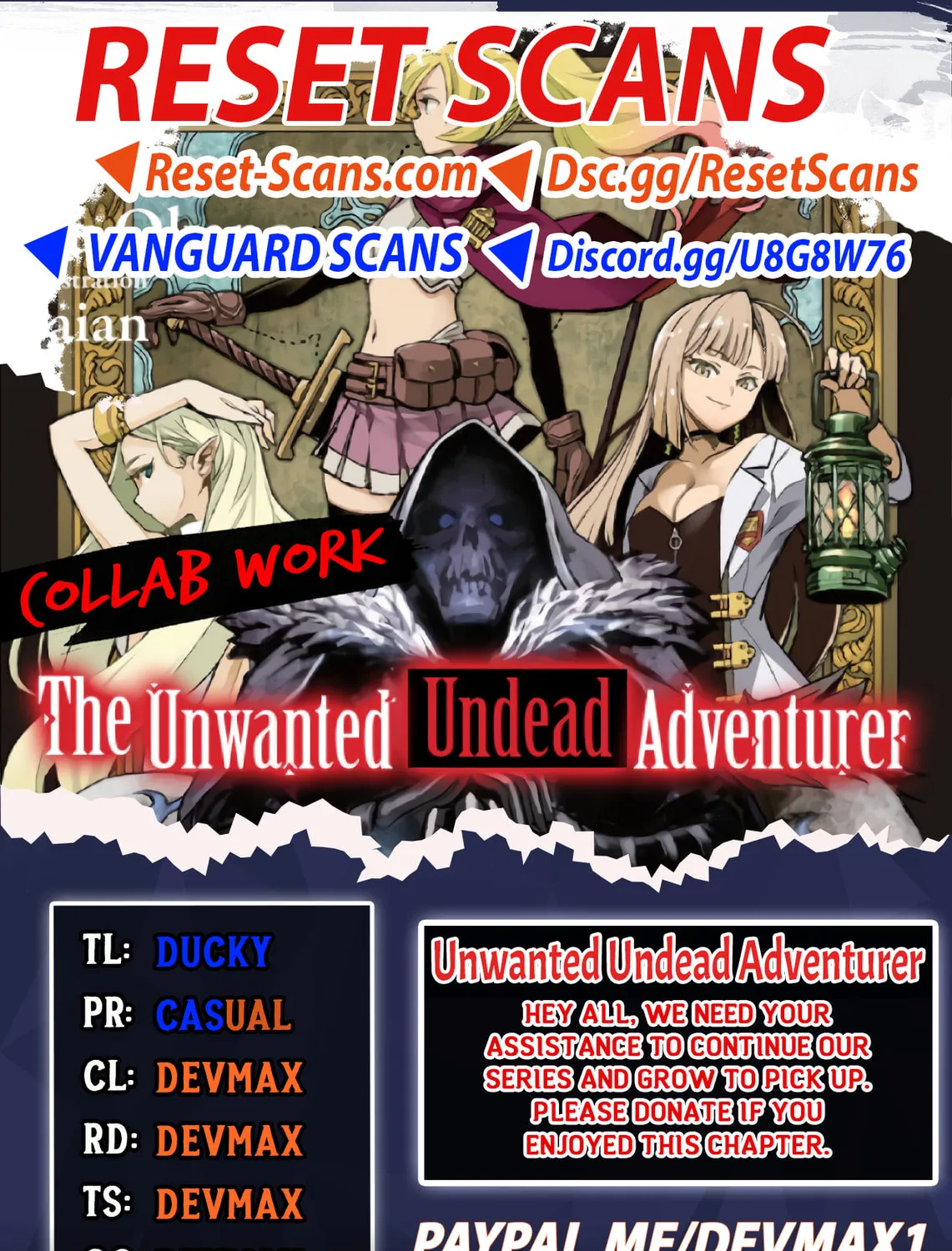 The Unwanted Undead Adventurer Chapter 46.1 page 1 - 