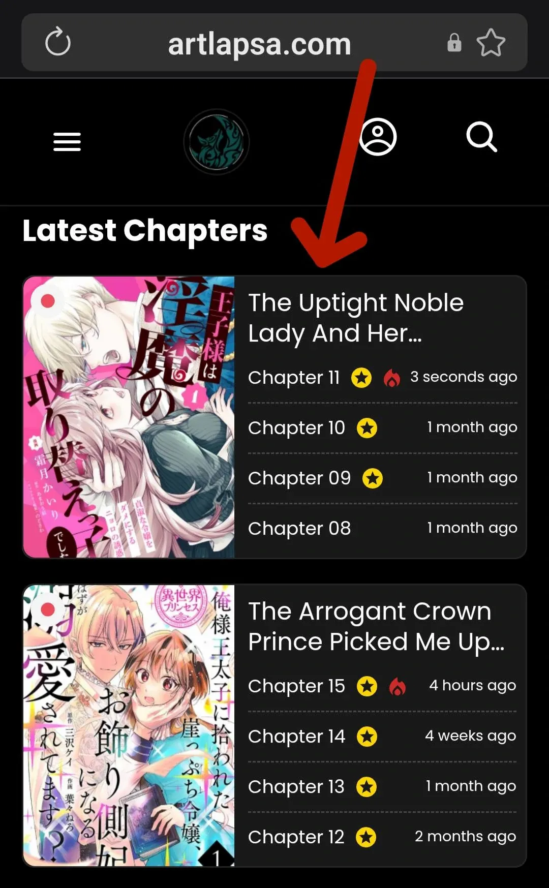 The Uptight Noble Lady and Her Flirtatious Prince Chapter 4 page 2 - 