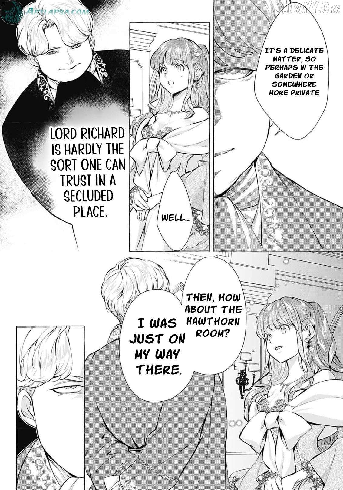 The Uptight Noble Lady and Her Flirtatious Prince Chapter 8 page 22 - 