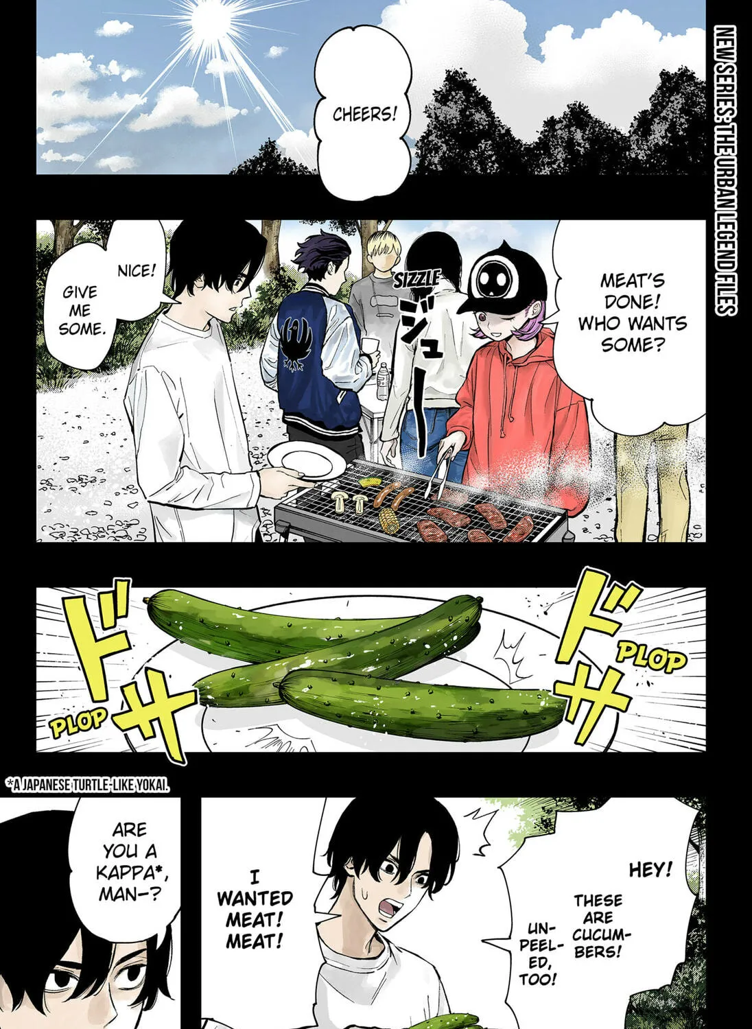 The Urban Legend Files Chapter 1 page 1 - 