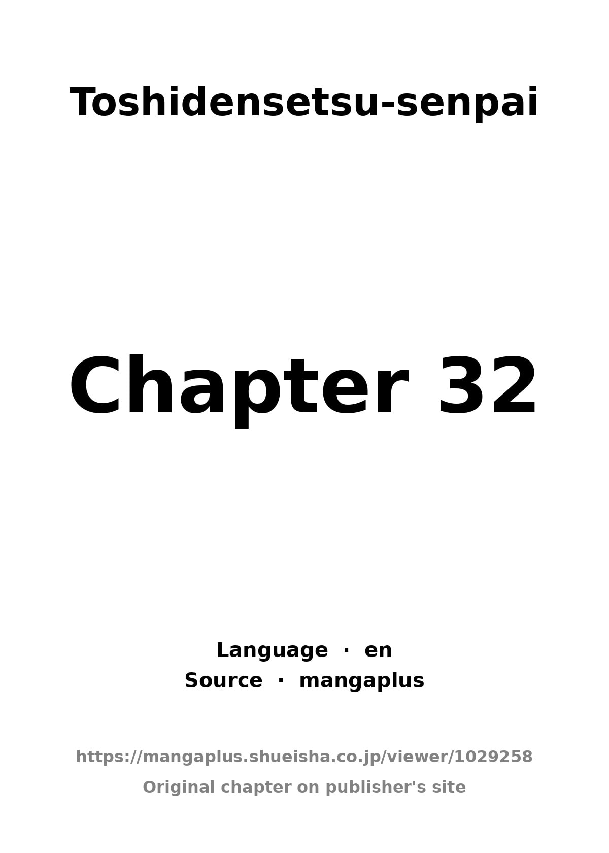 The Urban Legend Files Chapter 32 page 1 - 