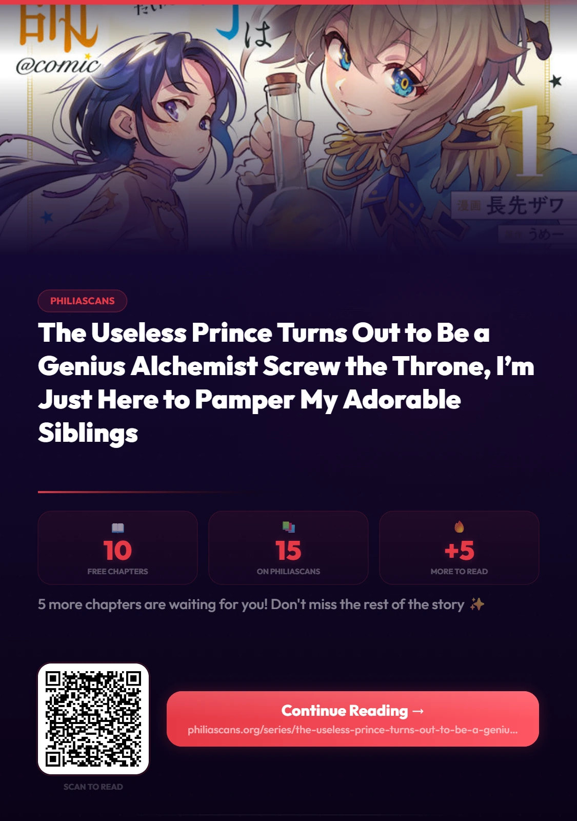 The Useless Prince Turns Out to Be a Genius Alchemist Screw the Throne, I’m Just Here to Pamper My Adorable Siblings Chapter 10 page 34 - 