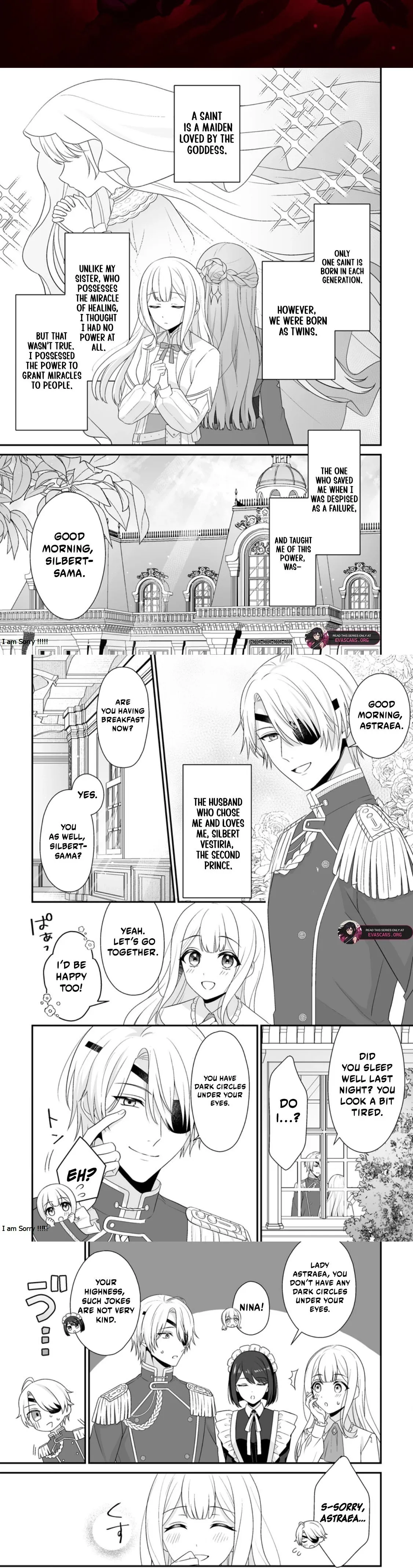 The "Useless" Twin and the Prince from the Neighboring Kingdom Chapter 12.1 page 2 - 