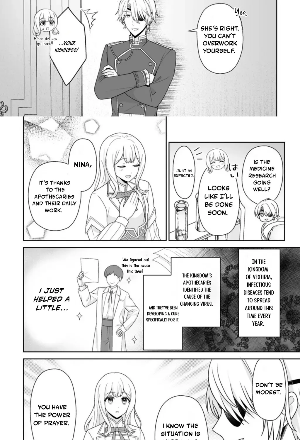 The "Useless" Twin and the Prince from the Neighboring Kingdom Chapter 8.1 page 4 - 