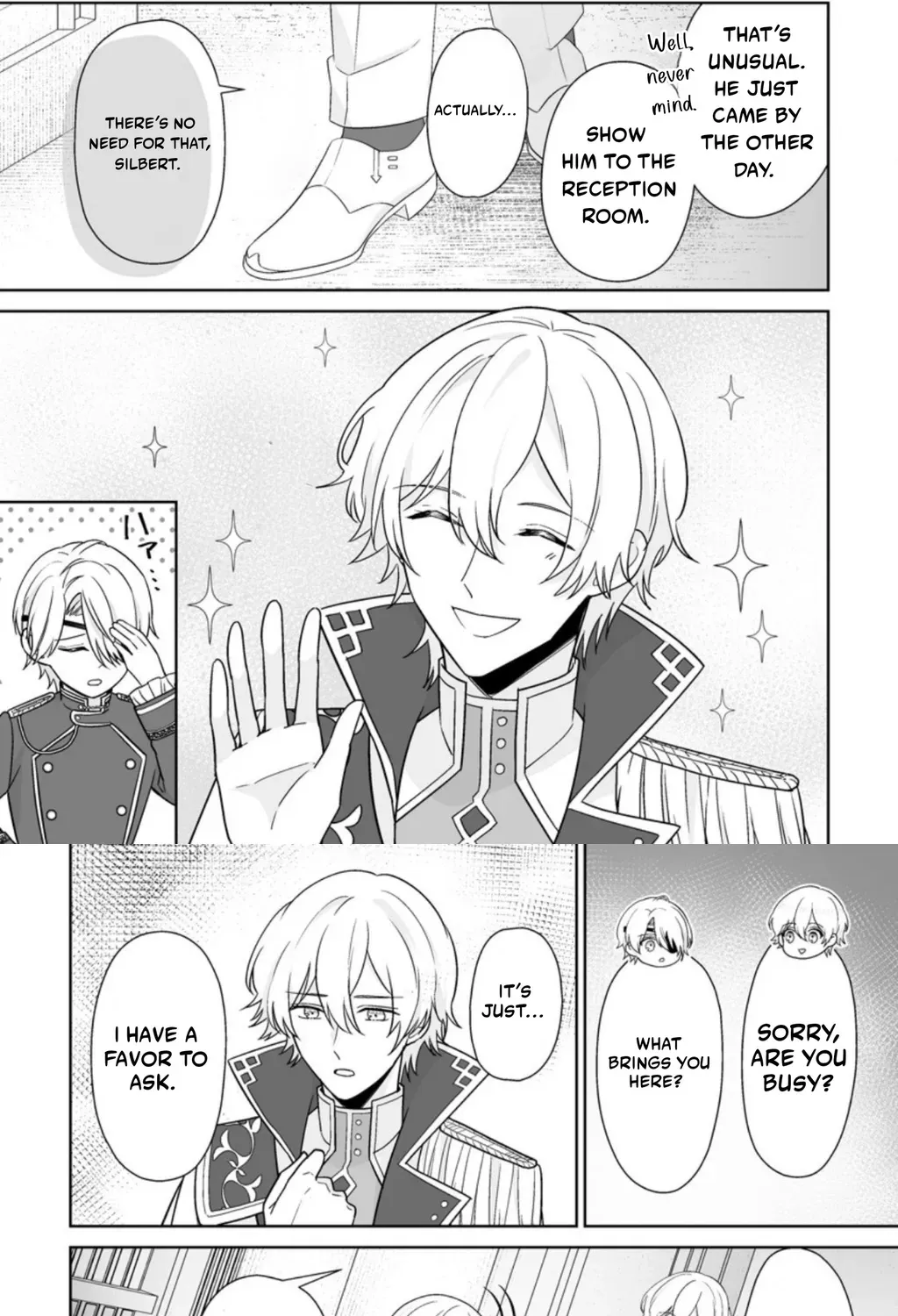 The "Useless" Twin and the Prince from the Neighboring Kingdom Chapter 8.1 page 8 - 