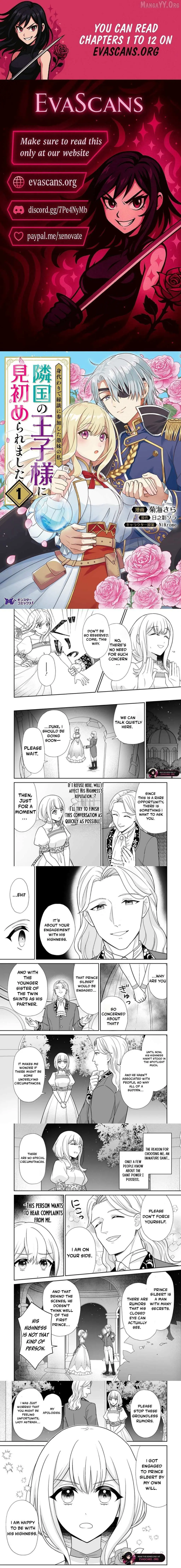 The "Useless" Twin and the Prince from the Neighboring Kingdom Chapter 9.3 page 1 - 