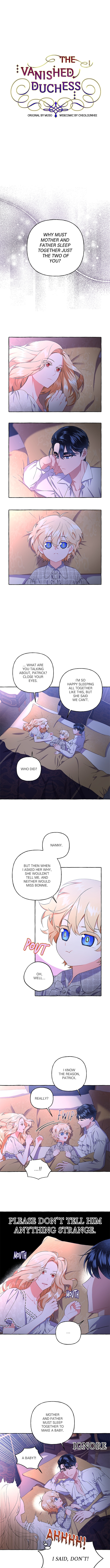 The Vanished Duchess Chapter 34 page 1 - 