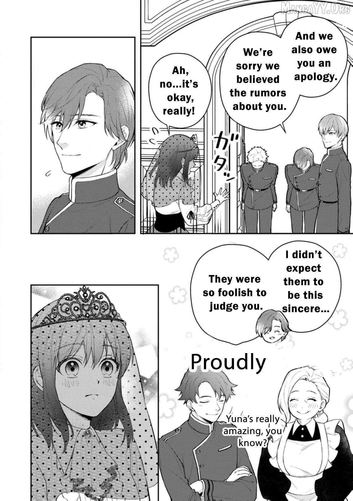 The Veiled Saint: Misjudged and Loved by a Knight Chapter 16 page 12 - 