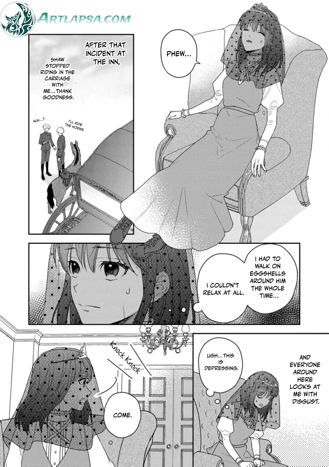 The Veiled Saint: Misjudged and Loved by a Knight Chapter 2 page 13 - 