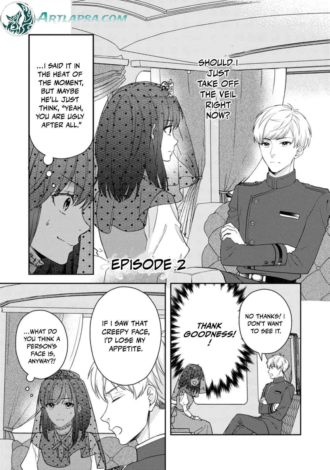 The Veiled Saint: Misjudged and Loved by a Knight Chapter 2 page 6 - 
