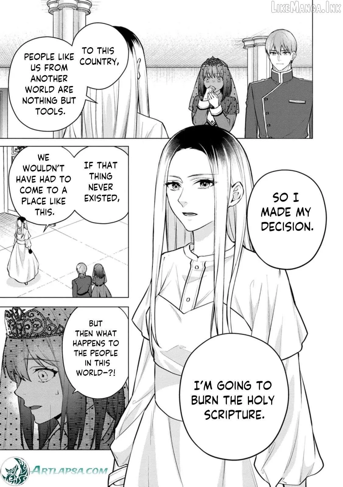 The Veiled Saint: Misjudged and Loved by a Knight Chapter 23 page 14 - 