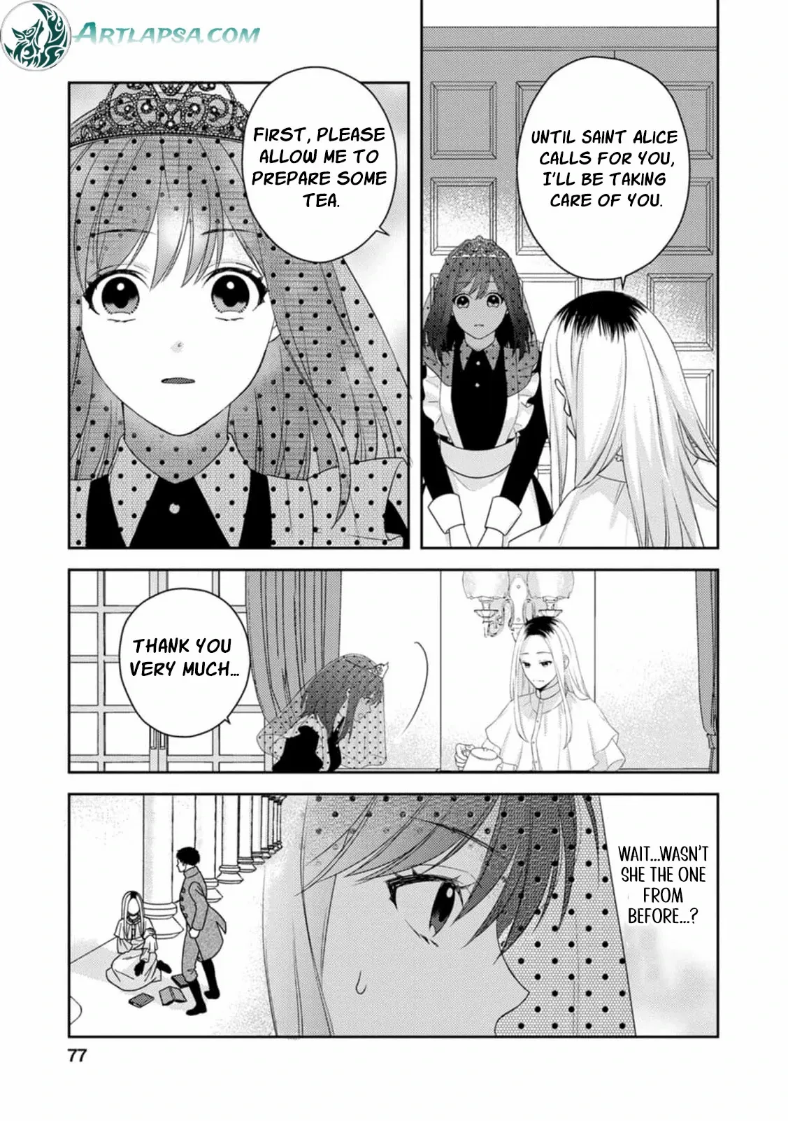 The Veiled Saint: Misjudged and Loved by a Knight Chapter 3 page 18 - 