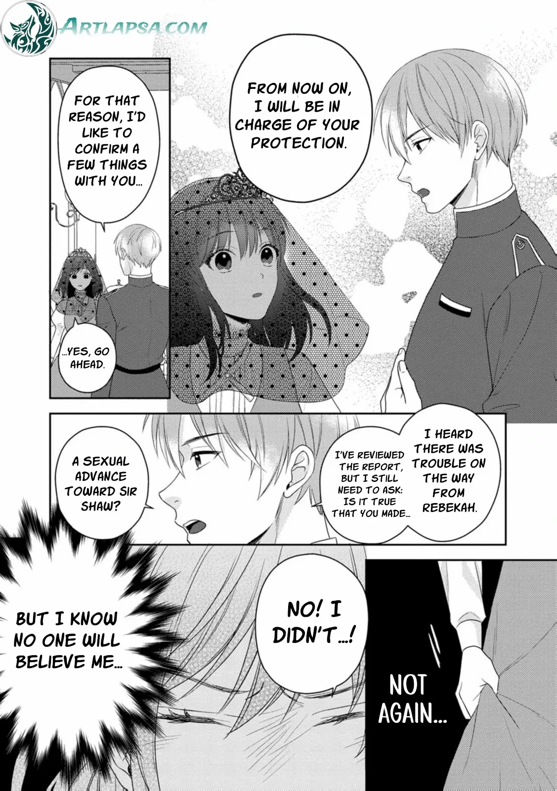 The Veiled Saint: Misjudged and Loved by a Knight Chapter 3 page 33 - 