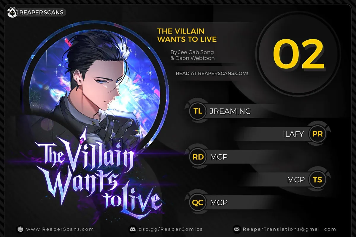 The Villain Wants to Live Chapter 2 page 1 - 