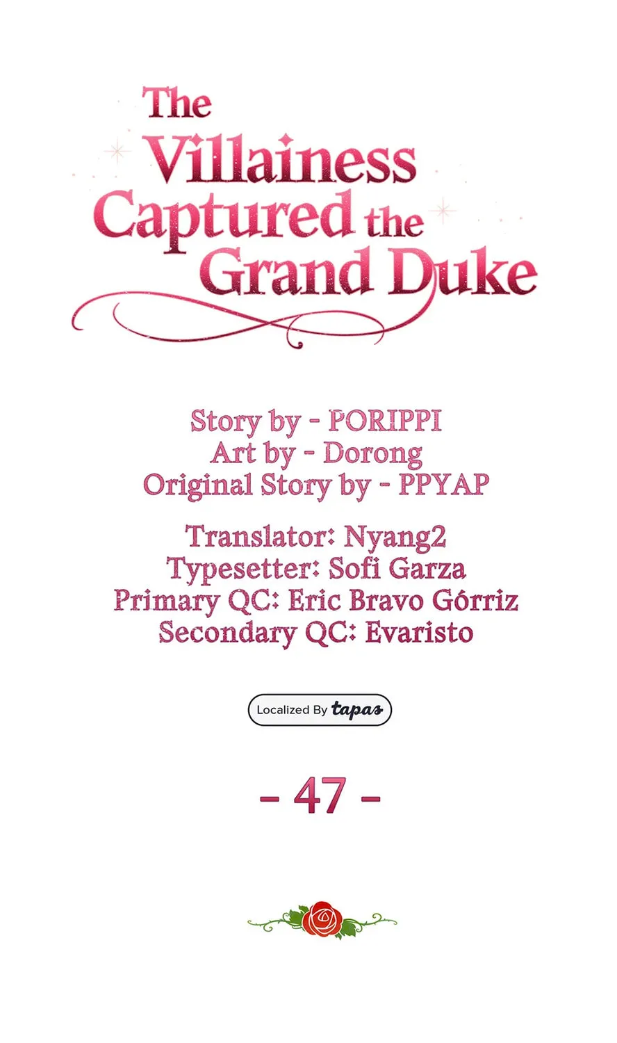 The Villainess Captured the Grand Duke Chapter 47 page 43 - 