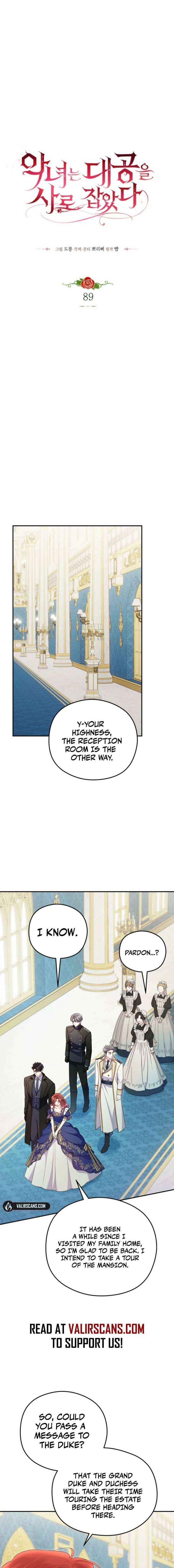 The Villainess Captured the Grand Duke Chapter 89 page 3 - 