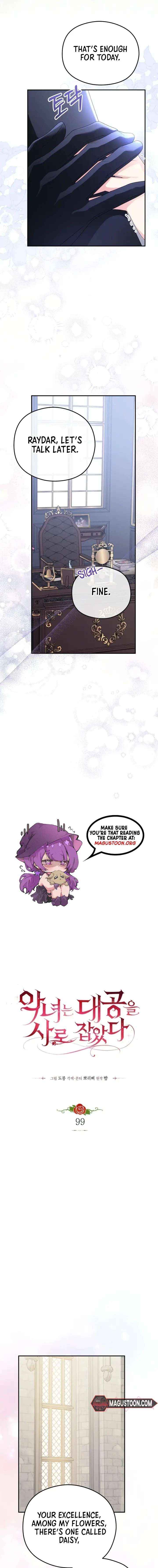 The Villainess Captured the Grand Duke Chapter 99 page 10 - 