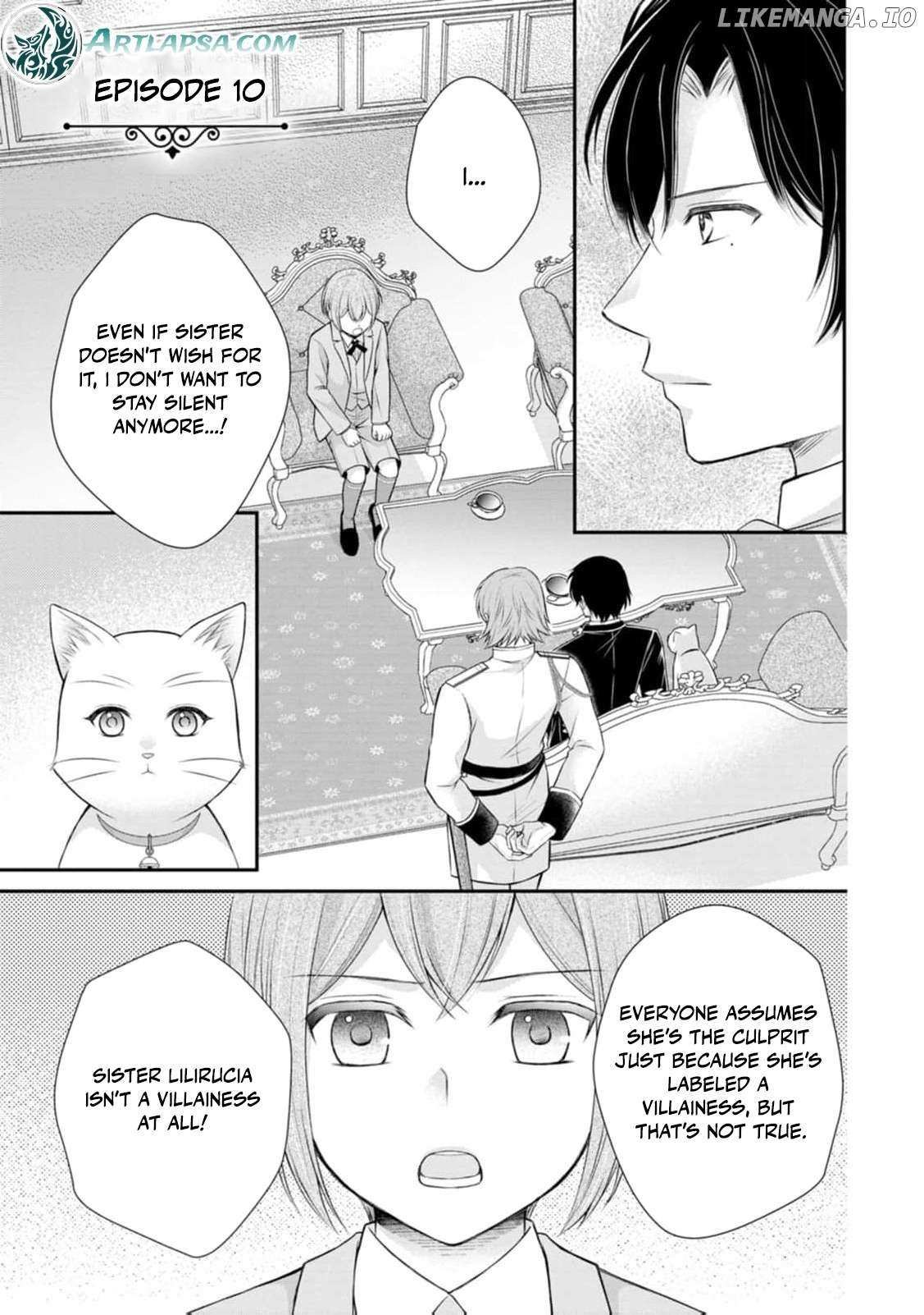 The Villainess Cursed into a Cat Is Taken In by the Crown Prince Chapter 10 page 4 - 