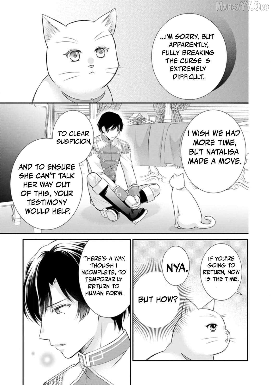 The Villainess Cursed into a Cat Is Taken In by the Crown Prince Chapter 13 page 20 - 