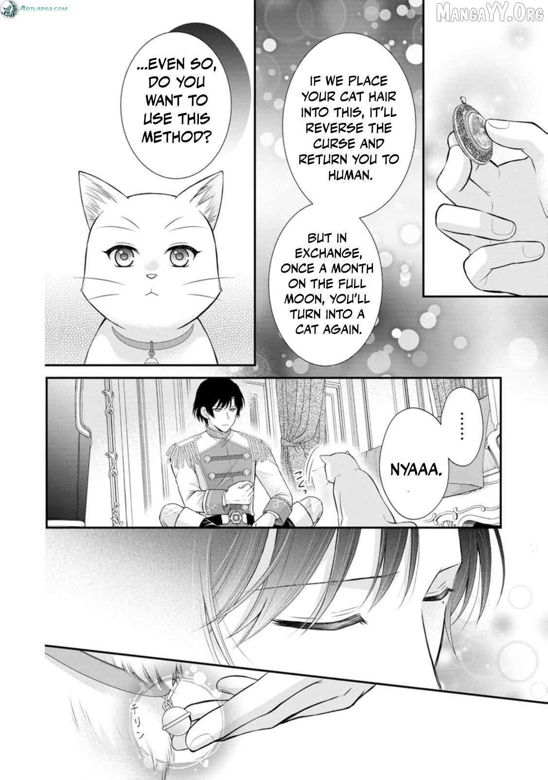 The Villainess Cursed into a Cat Is Taken In by the Crown Prince Chapter 13 page 21 - 