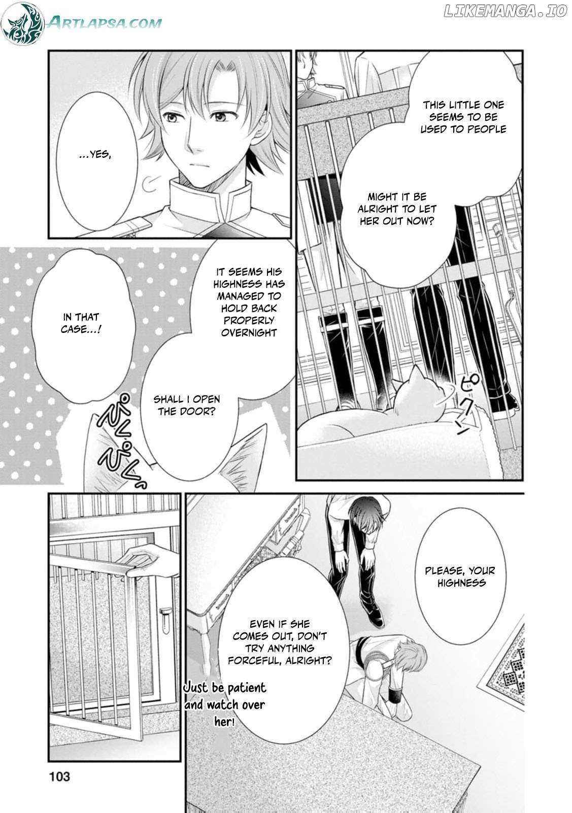 The Villainess Cursed into a Cat Is Taken In by the Crown Prince Chapter 4 page 9 - 