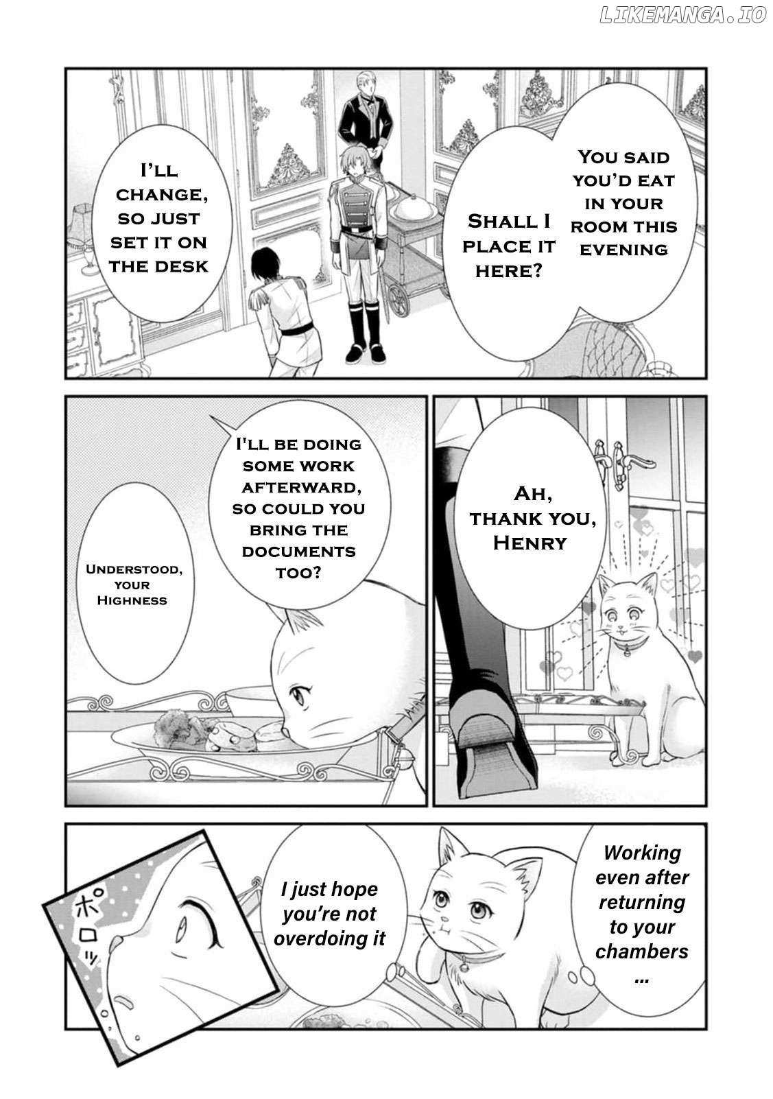 The Villainess Cursed into a Cat Is Taken In by the Crown Prince Chapter 5 page 12 - 