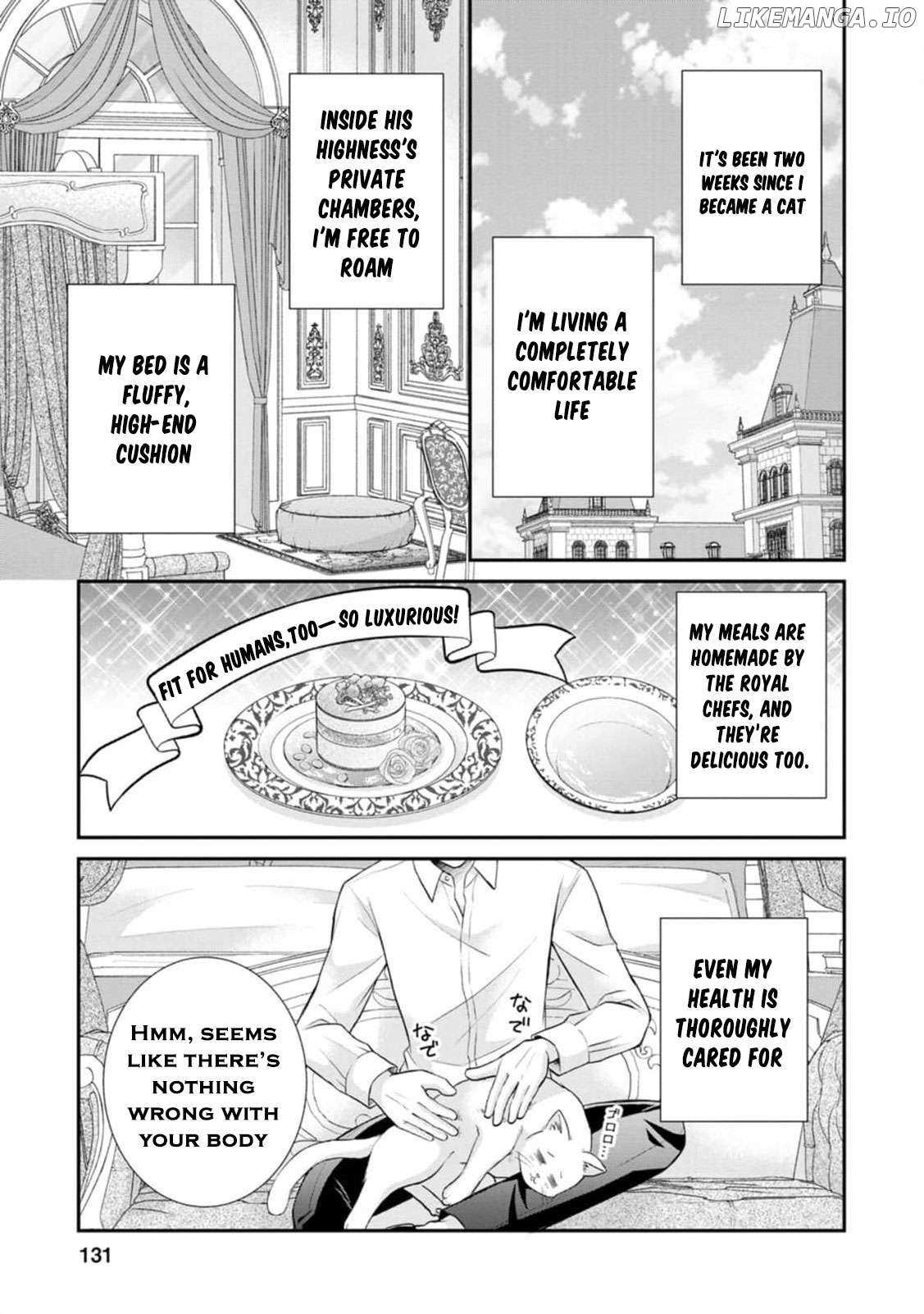 The Villainess Cursed into a Cat Is Taken In by the Crown Prince Chapter 5 page 6 - 