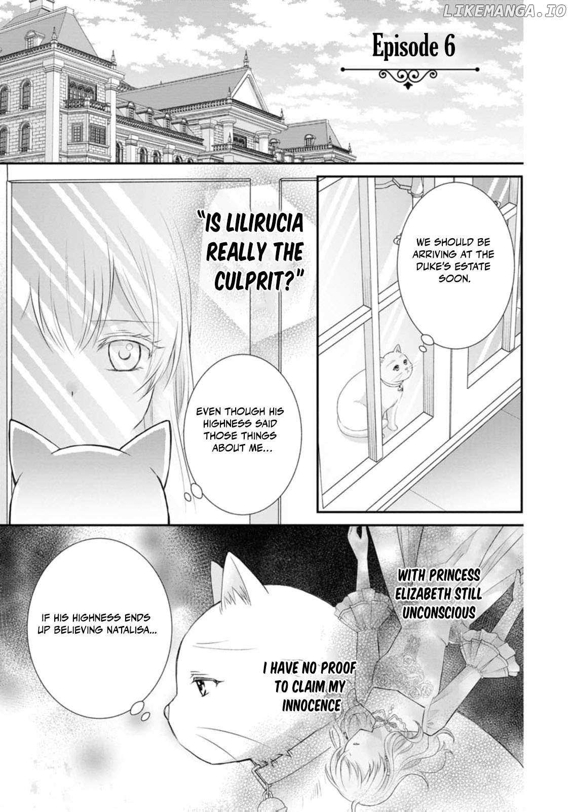 The Villainess Cursed into a Cat Is Taken In by the Crown Prince Chapter 6 page 6 - 