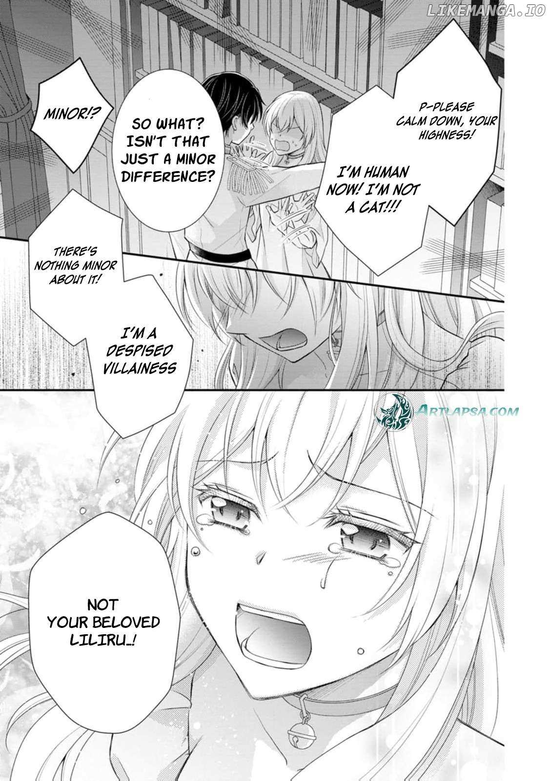 The Villainess Cursed into a Cat Is Taken In by the Crown Prince Chapter 8 page 16 - 