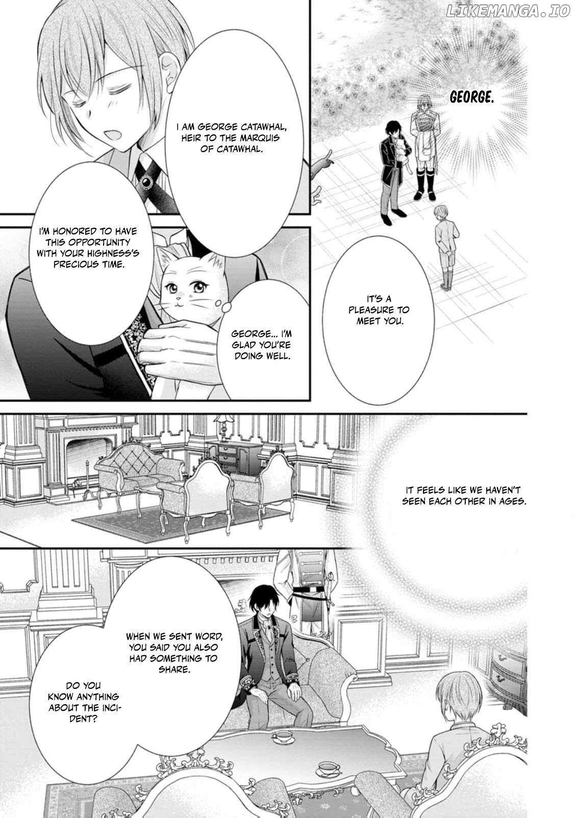 The Villainess Cursed into a Cat Is Taken In by the Crown Prince Chapter 9 page 32 - 