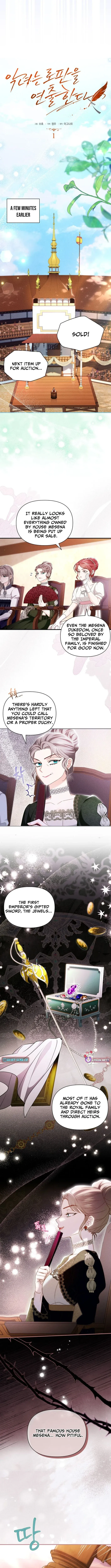 The Villainess Directs the Romance Fantasy Chapter 1 page 8 - 