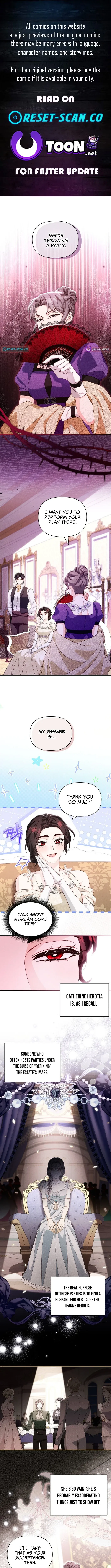 The Villainess Directs the Romance Fantasy Chapter 12 page 1 - 