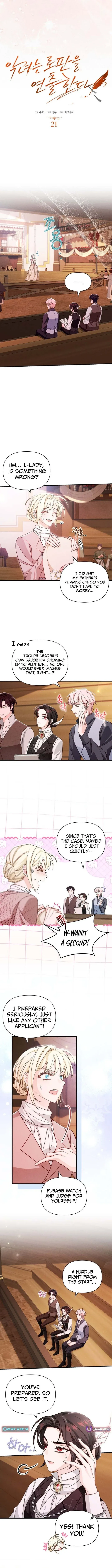 The Villainess Directs the Romance Fantasy Chapter 21 page 3 - 
