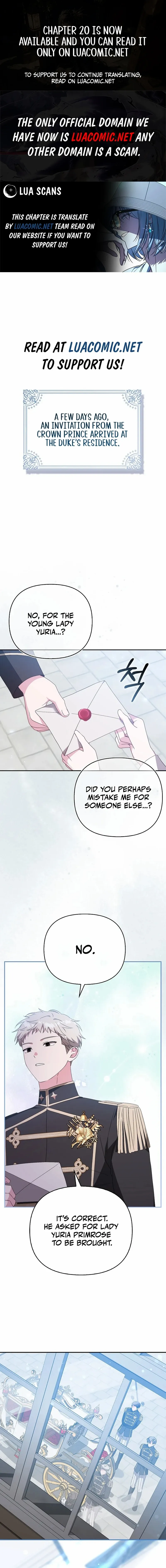 The Villainess Hides Her Wealth Chapter 37.2 page 1 - 
