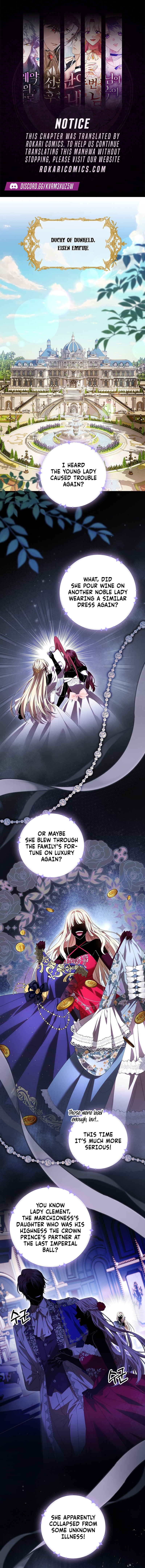 The Villainess I Possessed Is Raising Hell Chapter 1 page 1 - 