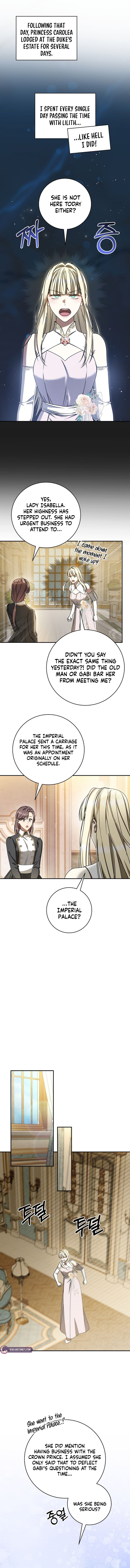 The Villainess I Possessed Is Raising Hell Chapter 59 page 8 - 