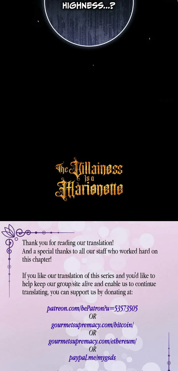 The Villainess is a Marionette Chapter 99 page 107 - 