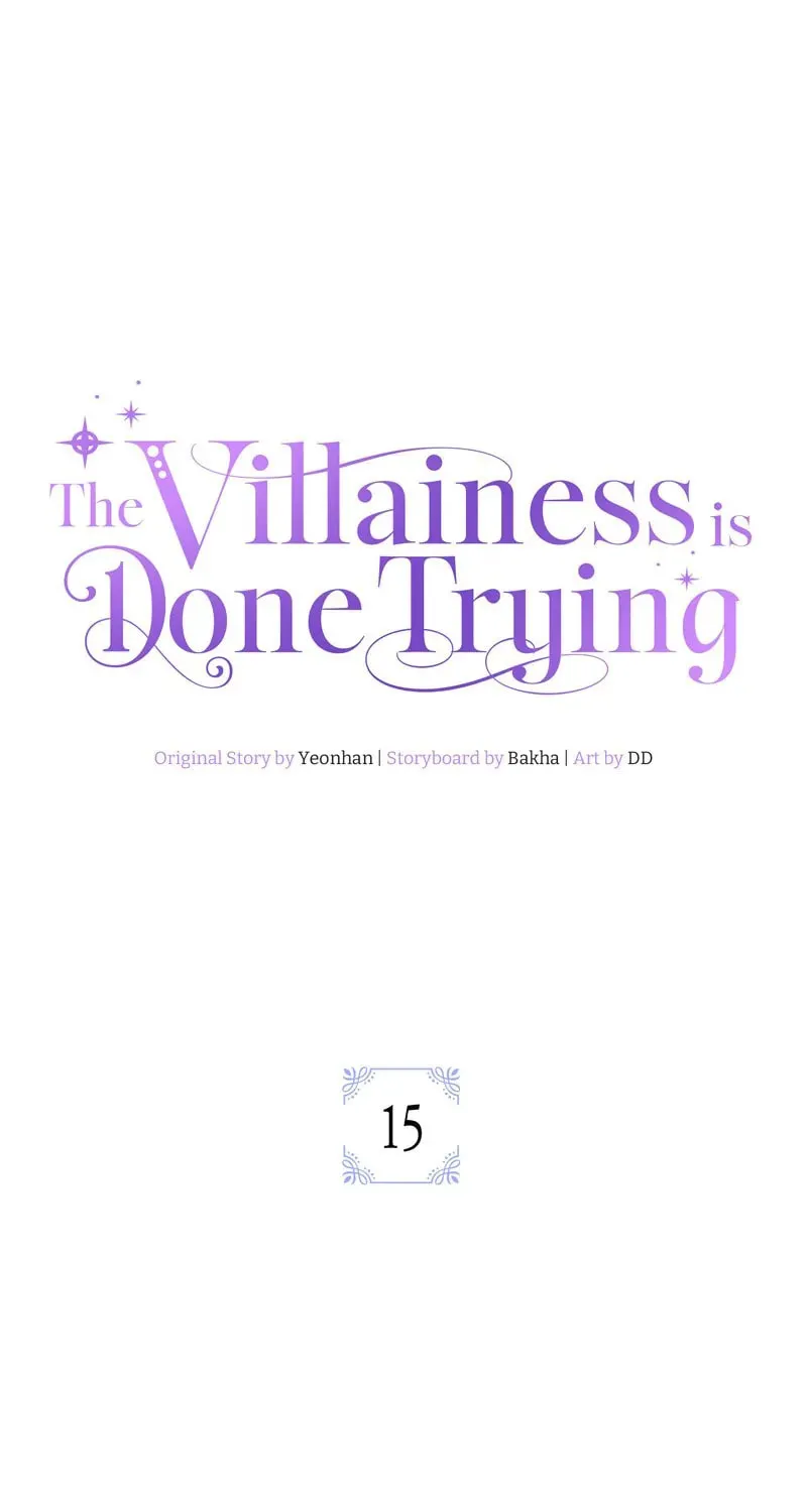 The Villainess Is Done Trying Chapter 15 page 25 - 