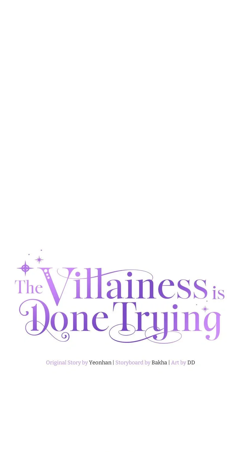 The Villainess Is Done Trying Chapter 28 page 1 - 