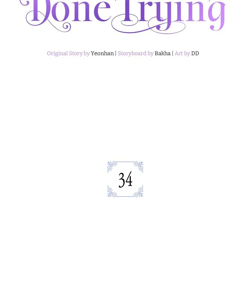 The Villainess Is Done Trying Chapter 34 page 64 - 