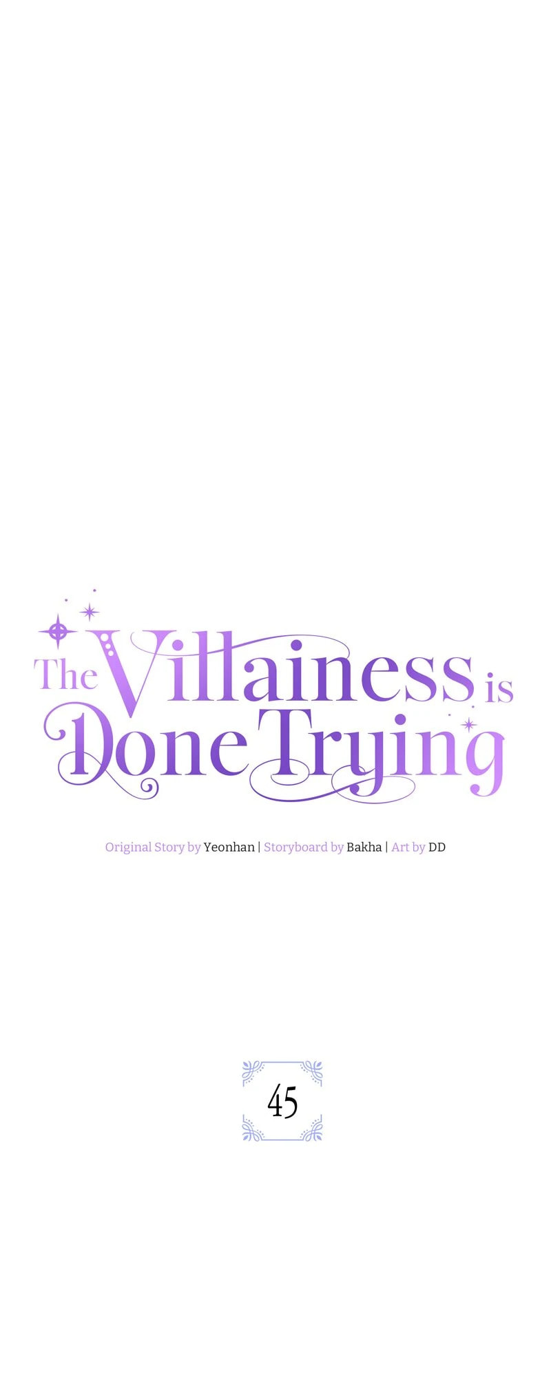 The Villainess Is Done Trying Chapter 44.1 page 3 - 
