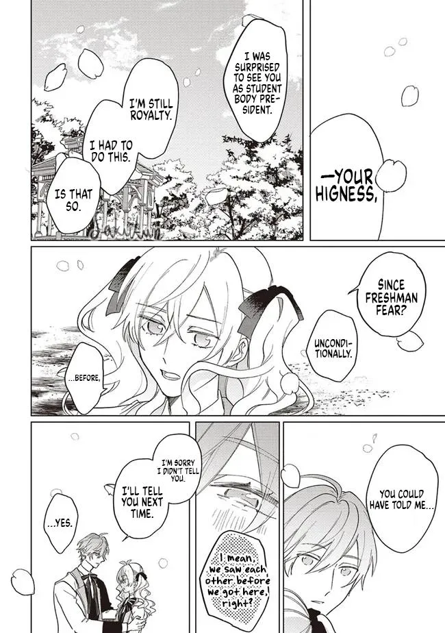 The Villainess is oblivious to the Prince