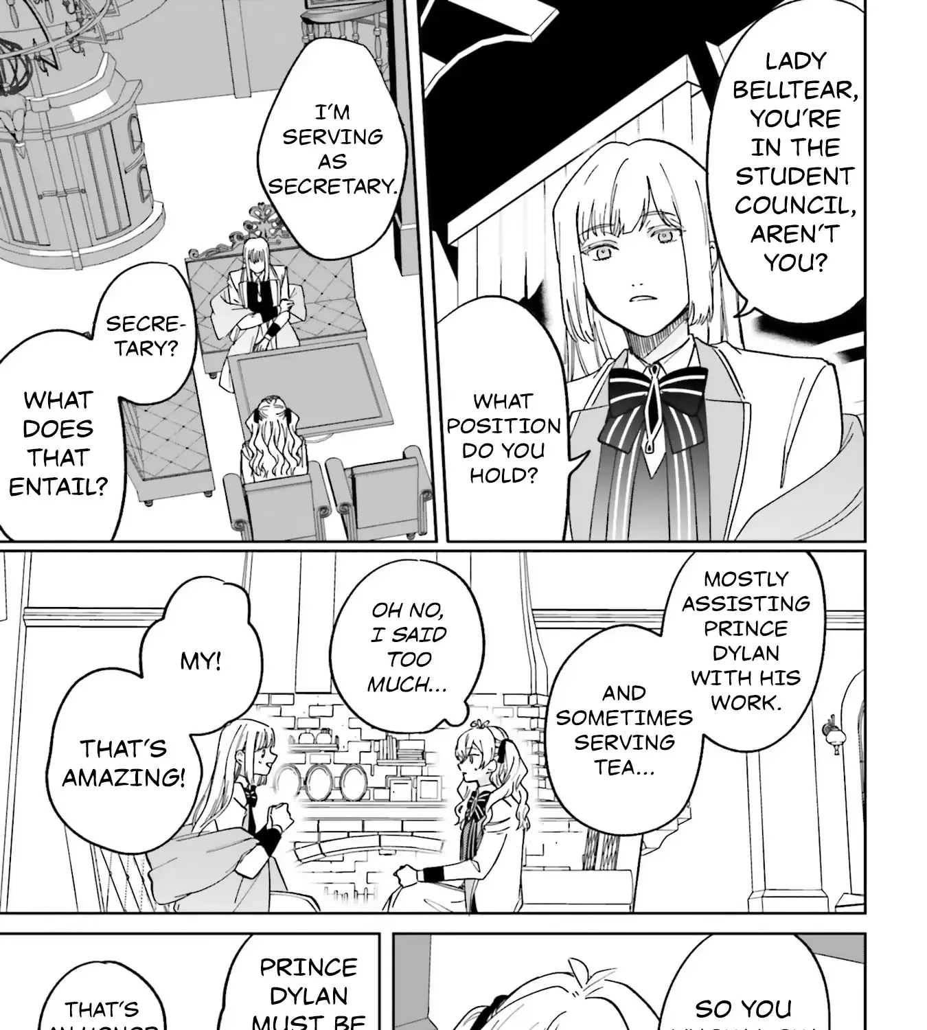 The Villainess is oblivious to the Prince