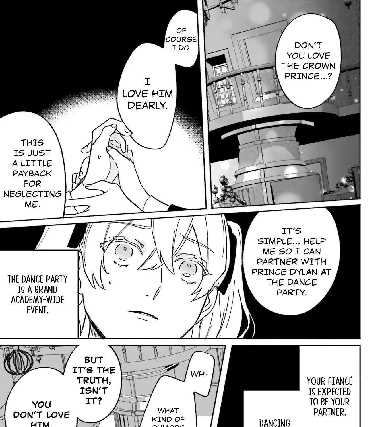 The Villainess is oblivious to the Prince