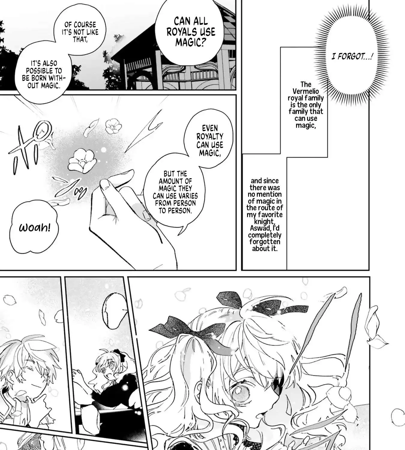 The Villainess is oblivious to the Prince