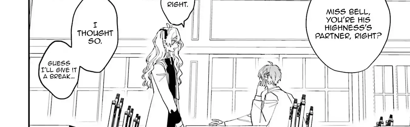 The Villainess is oblivious to the Prince