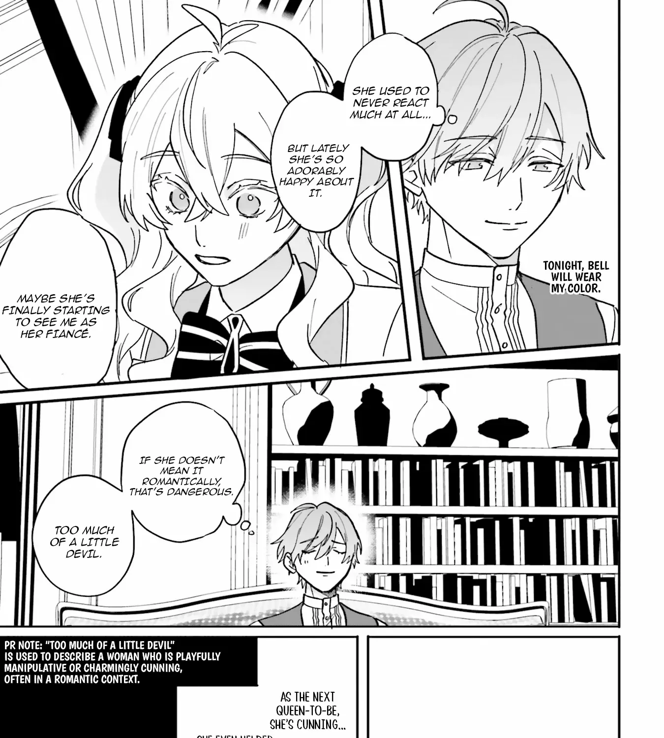The Villainess is oblivious to the Prince