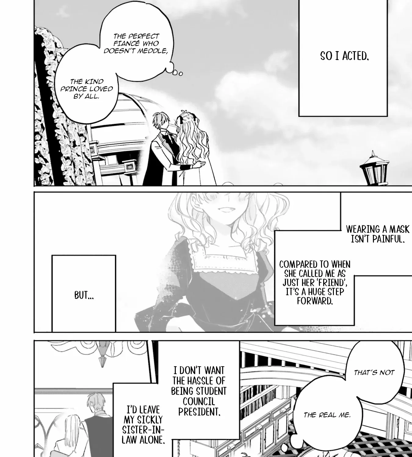 The Villainess is oblivious to the Prince