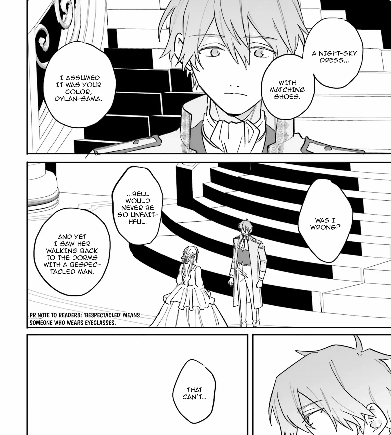 The Villainess is oblivious to the Prince